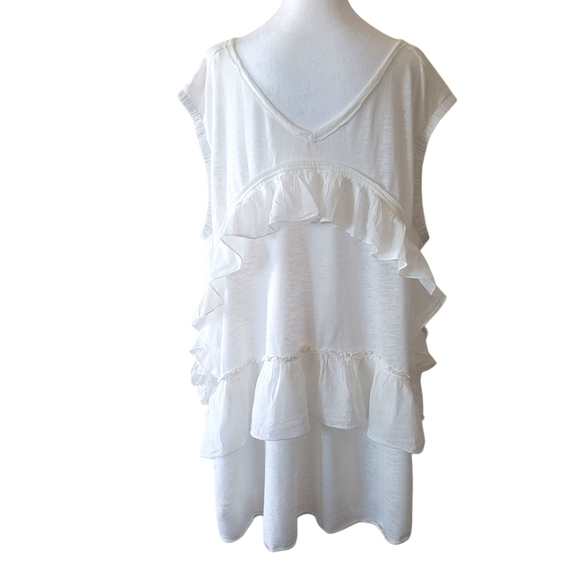 Free People Ivory Claire Tee Tunic Top, M, NWOT - Picture 5 of 9